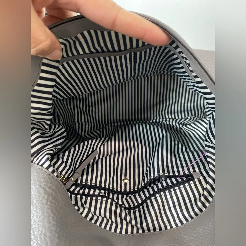 Kate Spade gray Top Handle Crossbody